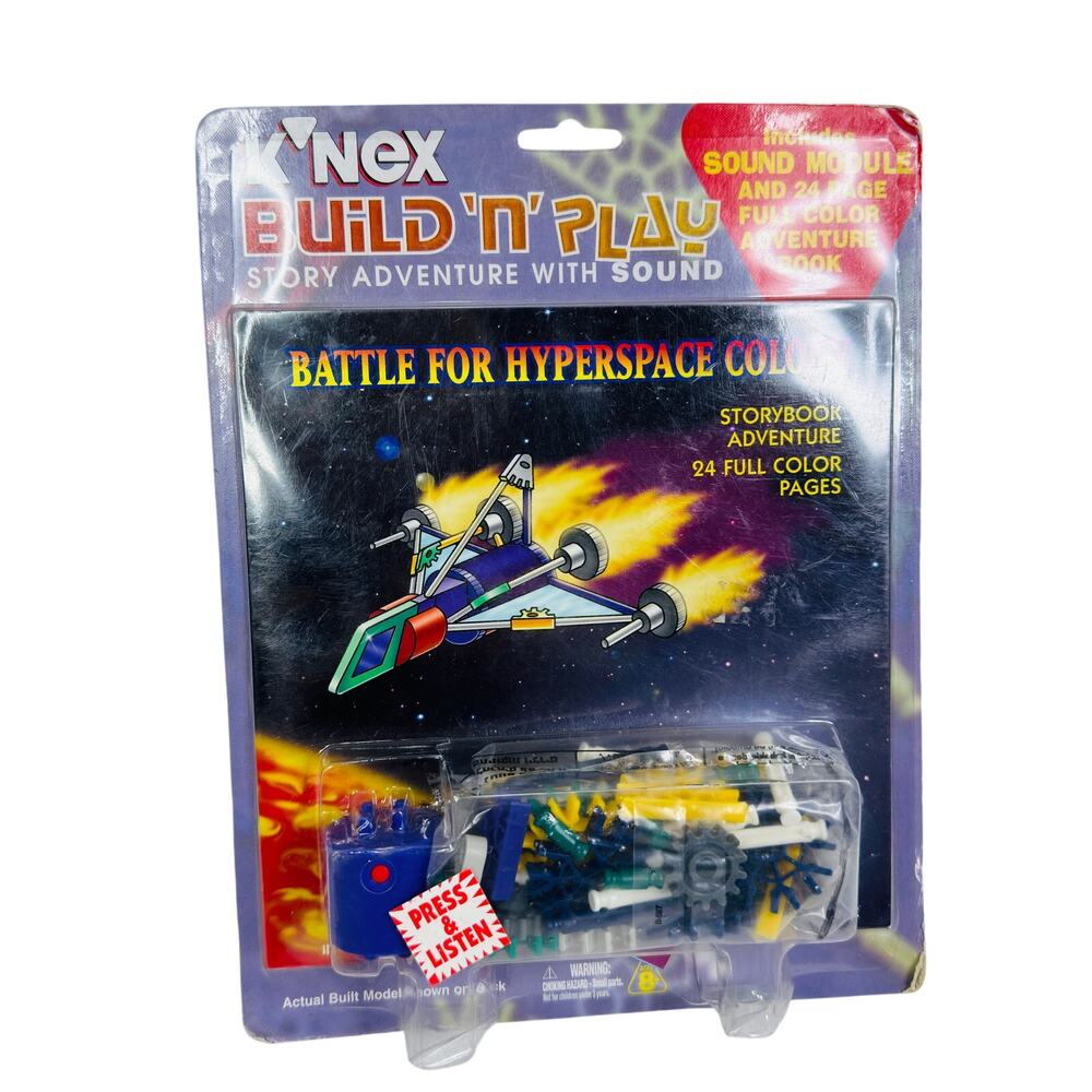 K'NEX Build N Play‎ Story Adventure No Sound Battle for Hyperspace Colony